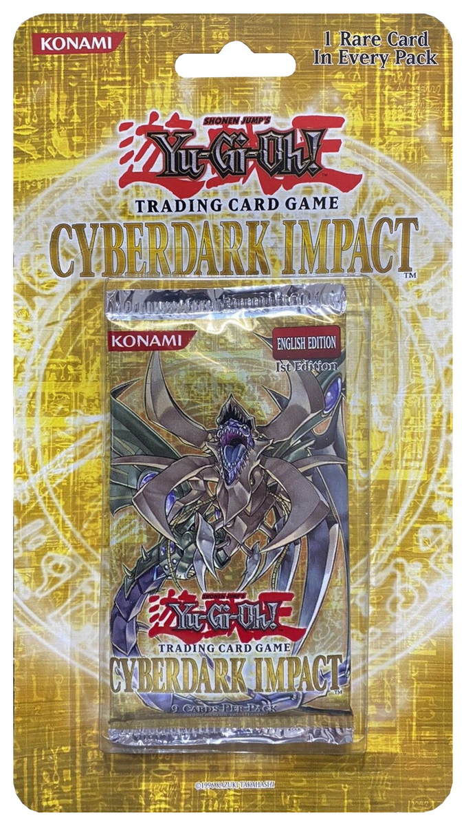 Cyberdark Impact 1st Edition Blister Pack| Cottens Collectibles