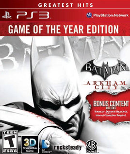 Batman: Arkham City Game Of The Year Edition (Greatest Hits) (Playstation 3)