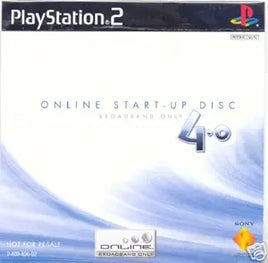 Online Start-Up Disc v4.0 (Playstation 2)