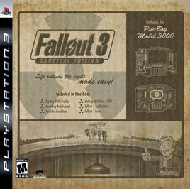 Fallout 3: Survival Edition (Playstation 3)