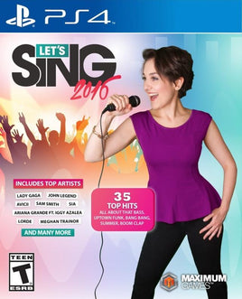 Let's Sing 2016 (Playstation 4)