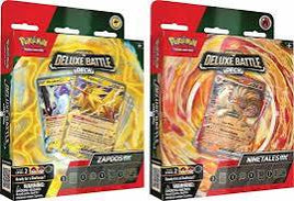 Ninetales/Zapdos EX Delixe Battle Decks