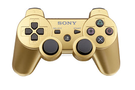 Dualshock 3 Metallic Gold Wireless Controller (Playstation 3)