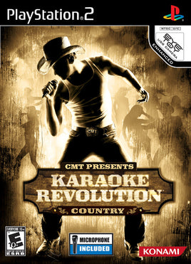 Karaoke Revolution Country w/ Microphone (Playstation 2)