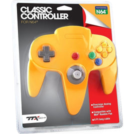 N64 Controller Yellow & Blue TTX (Nintendo 64)