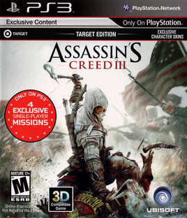 Assassin's Creed III: Target Edition (Playstation 3)