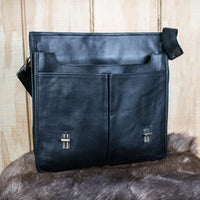 "The Artist" Leather Bag (Black)