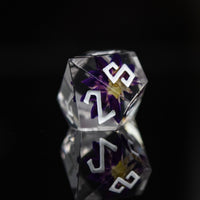 Death Blossom Sharp-Edged Resin Dice Set