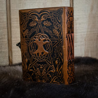 "Earth Pentacle" Leather Journal