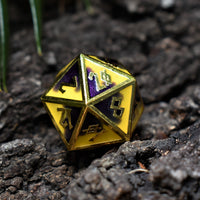 Pansy Meadows Metal Dice Set