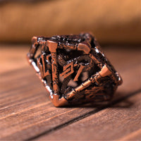 Legends of Valhalla - Bronze Hollow Metal Dice Set