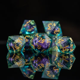 Siren's Treasure Liquid Core Dice Set