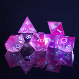 Polymorph Sharp-Edged Resin Dice Set