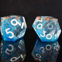 Shield of Faith Sharp-Edged Resin Dice Set