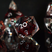 Vampiric Touch Sharp-Edged Resin Dice Set