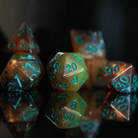 Extraterrestrial Acrylic Dice Set