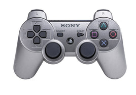 Dualshock 3 Satin Silver Wireless Controller (Playstation 3)