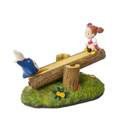 My Neighbor Totoro Totoro and Mei On See Saw Statue