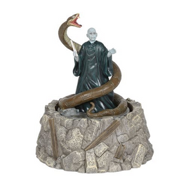 Harry Potter Village Lord Voldemort and Nagini Statue