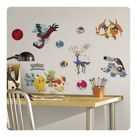 Pokemon XY Peel and Stick Wall Decals